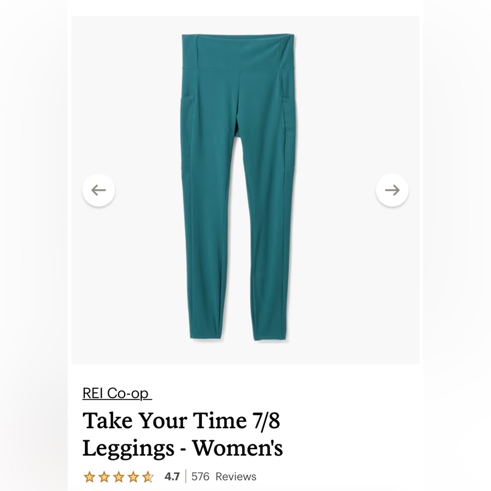 REI Co-op Take Your Time Black Leggings